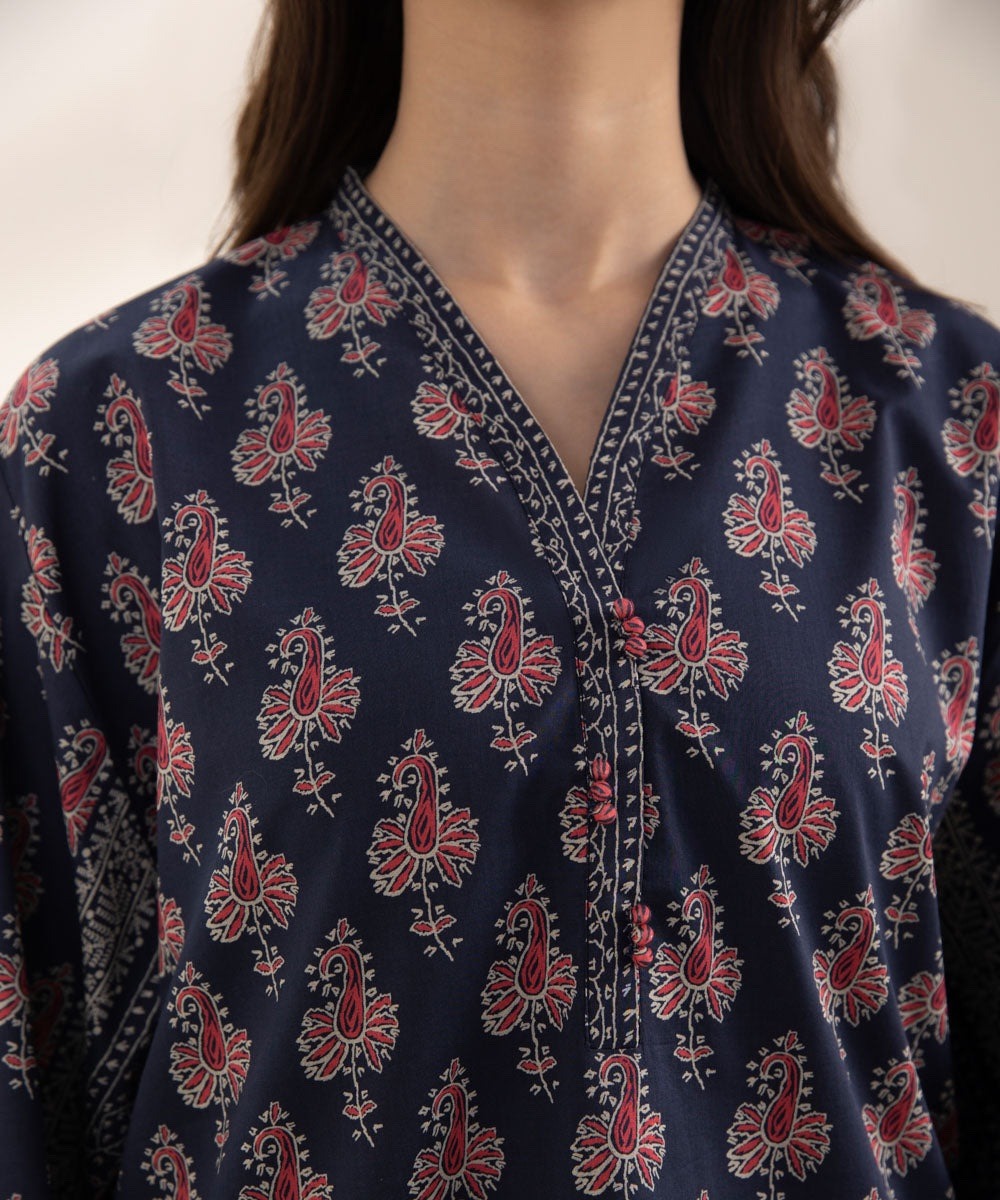 3 PIECE - EMBROIDERED LAWN SUIT