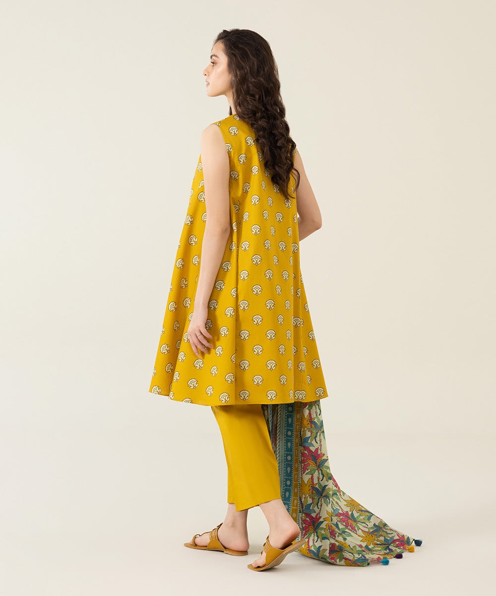 3 Piece - Printed Lawn Suit