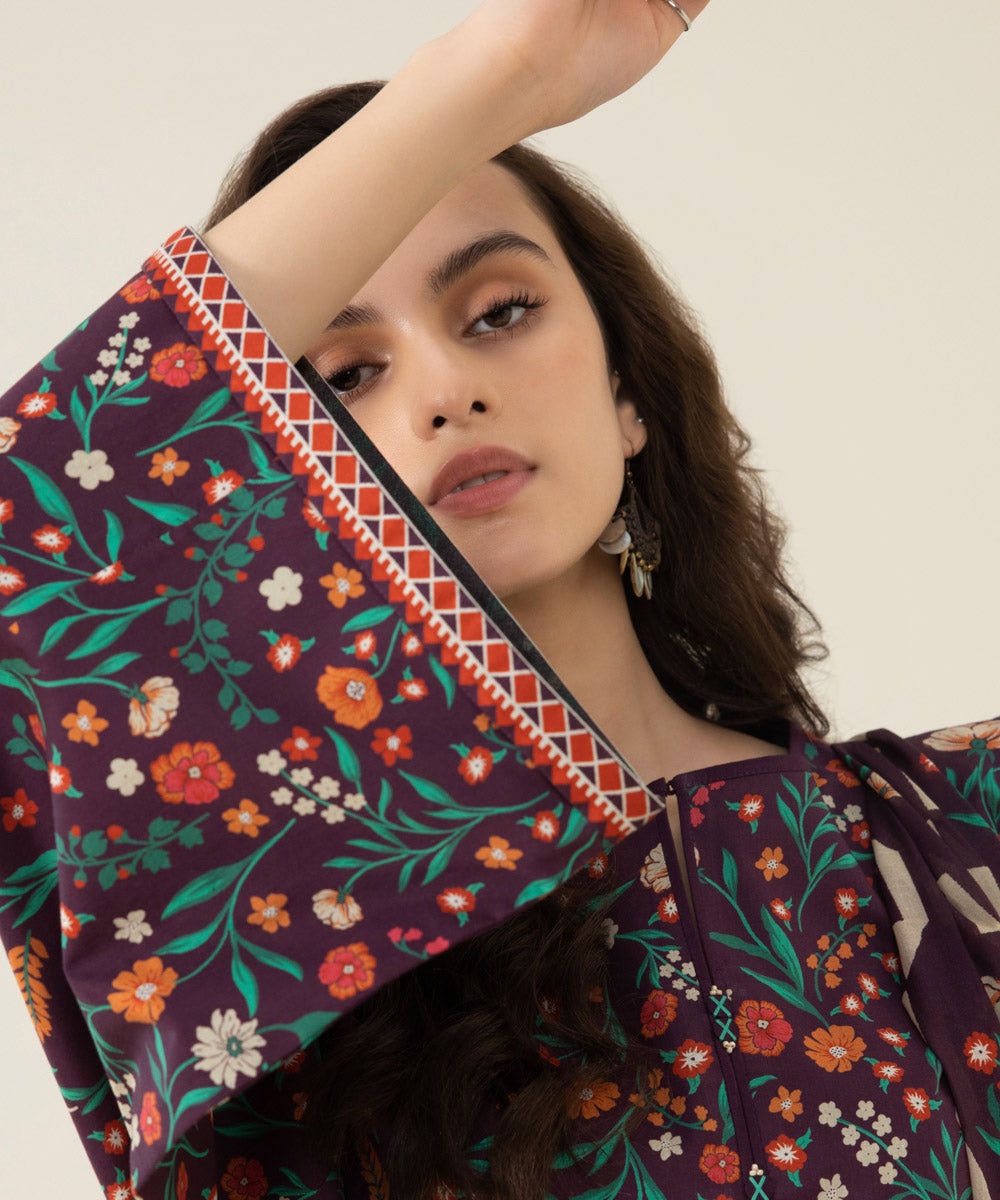 3 Piece - Printed Lawn Suit