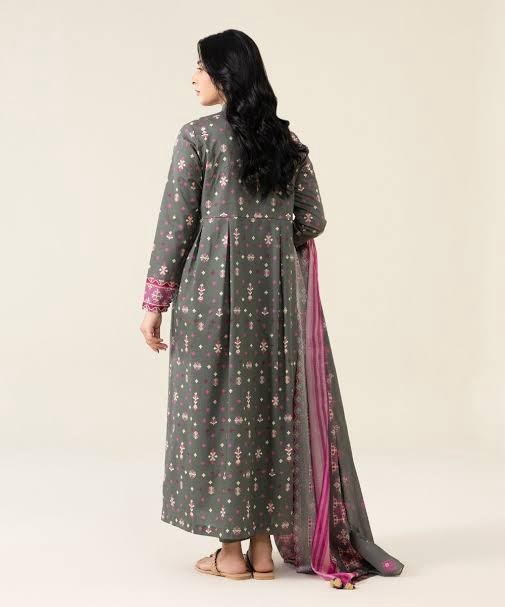 3 Piece - Printed Lawn Suit