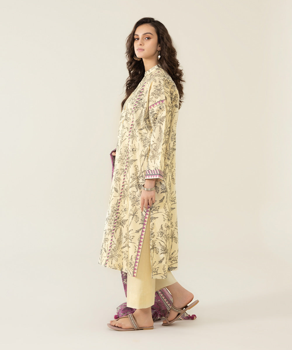 3 Piece - Printed Lawn Suit