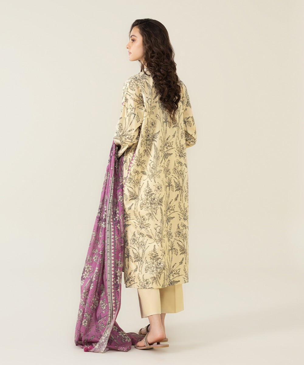 3 Piece - Printed Lawn Suit