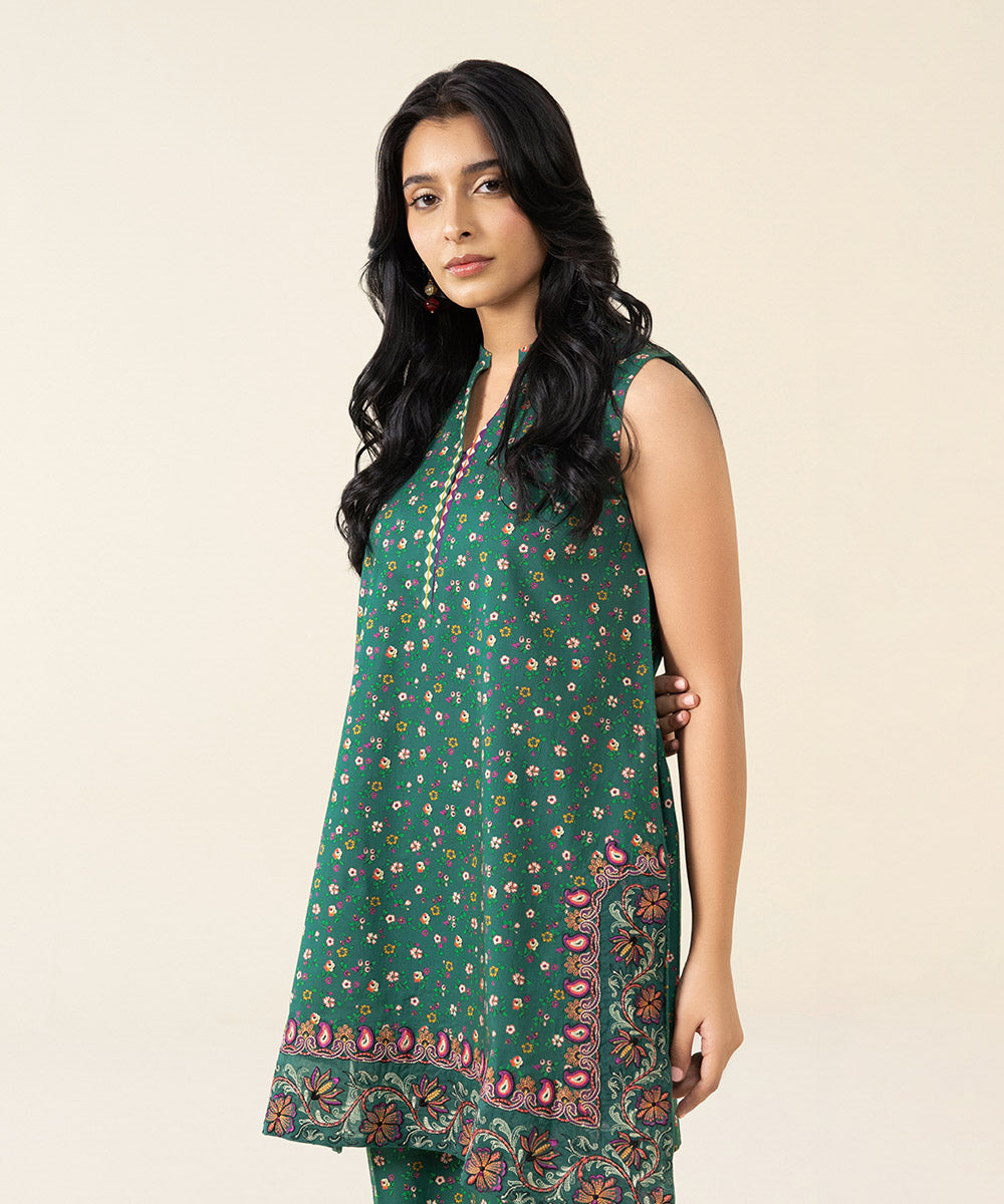 2 Piece - Embroidered Lawn Suit