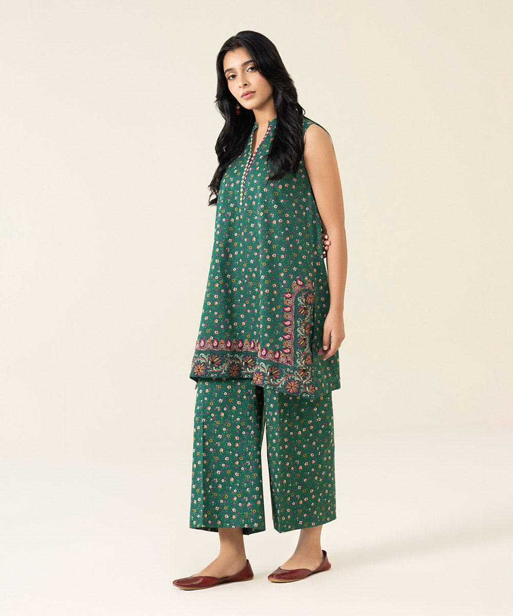 2 Piece - Embroidered Lawn Suit