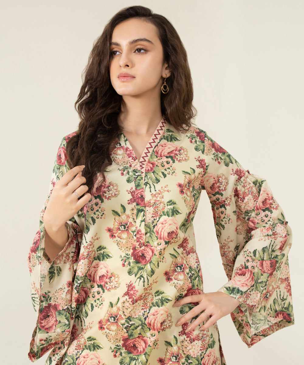 2 Piece - Printed Lawn Suit