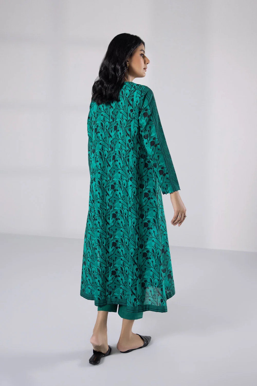 2 Piece - Printed Khaddar Suit