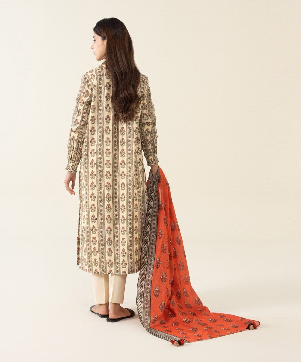 2 Piece - Printed Lawn Suit