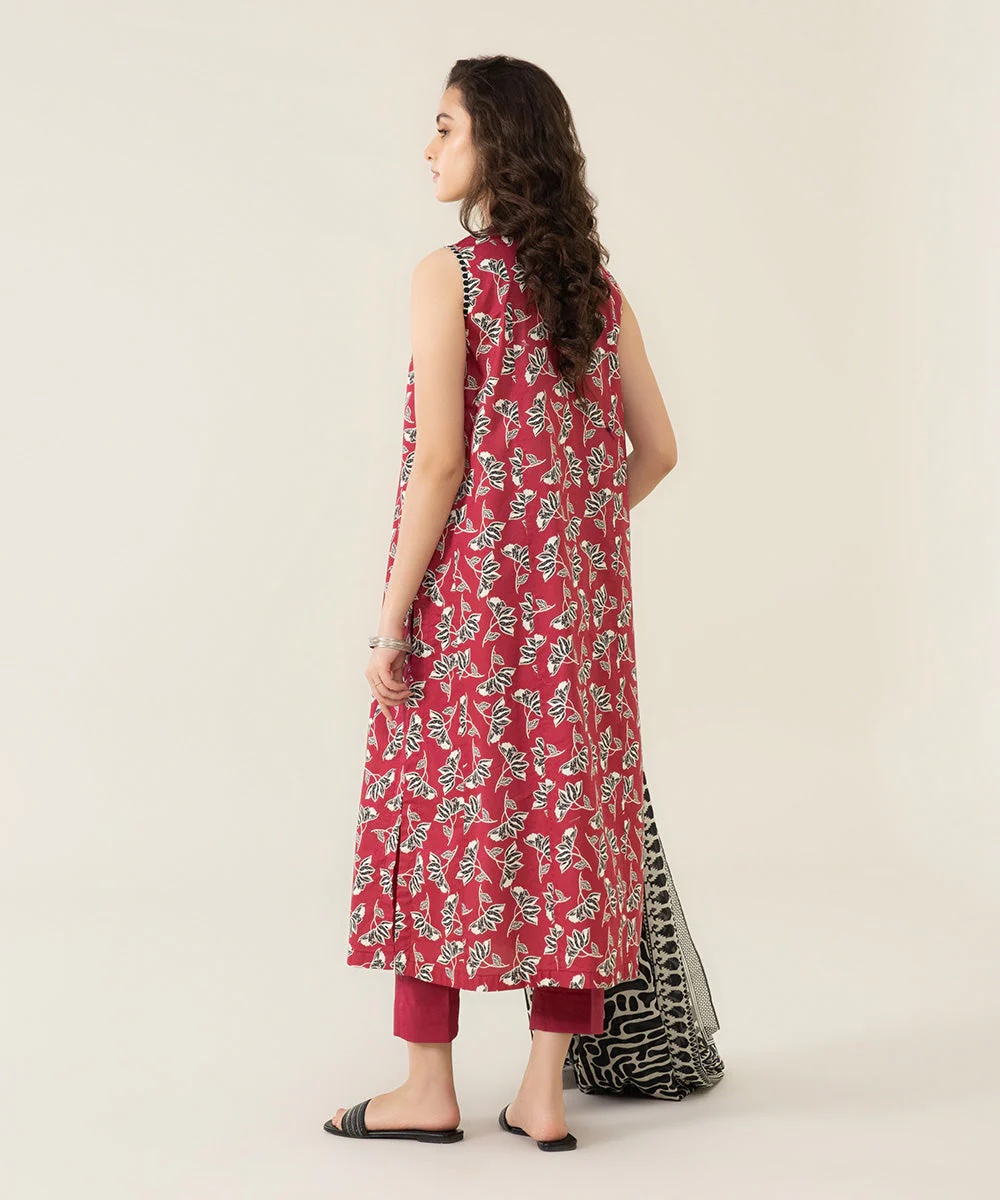 2 Piece - Printed Lawn Suit