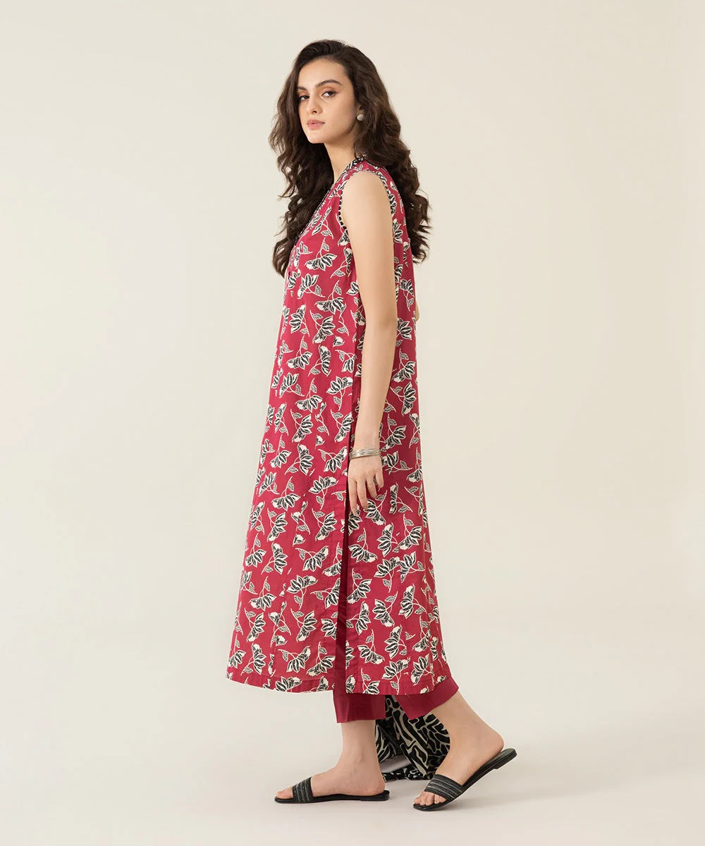 2 Piece - Printed Lawn Suit