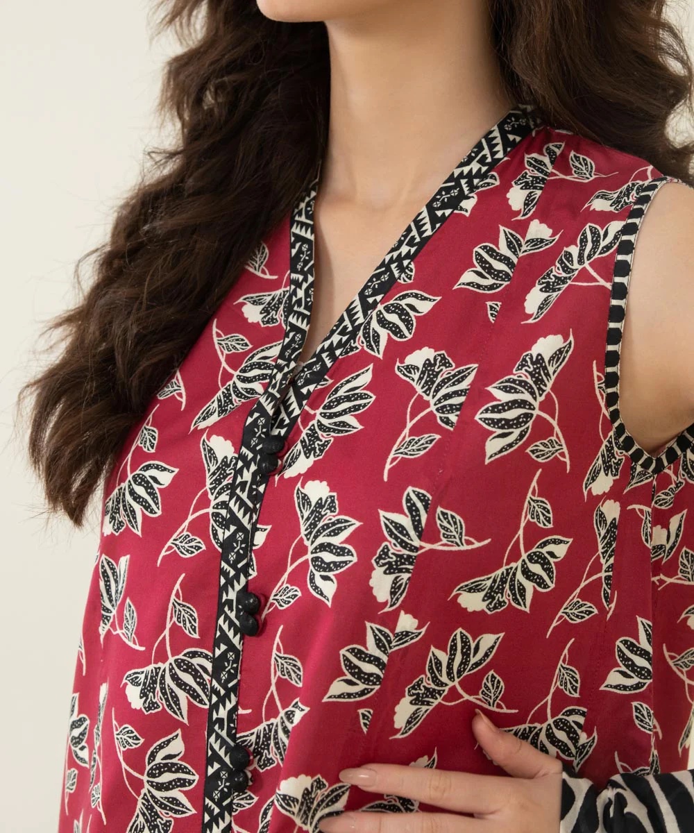 2 Piece - Printed Lawn Suit