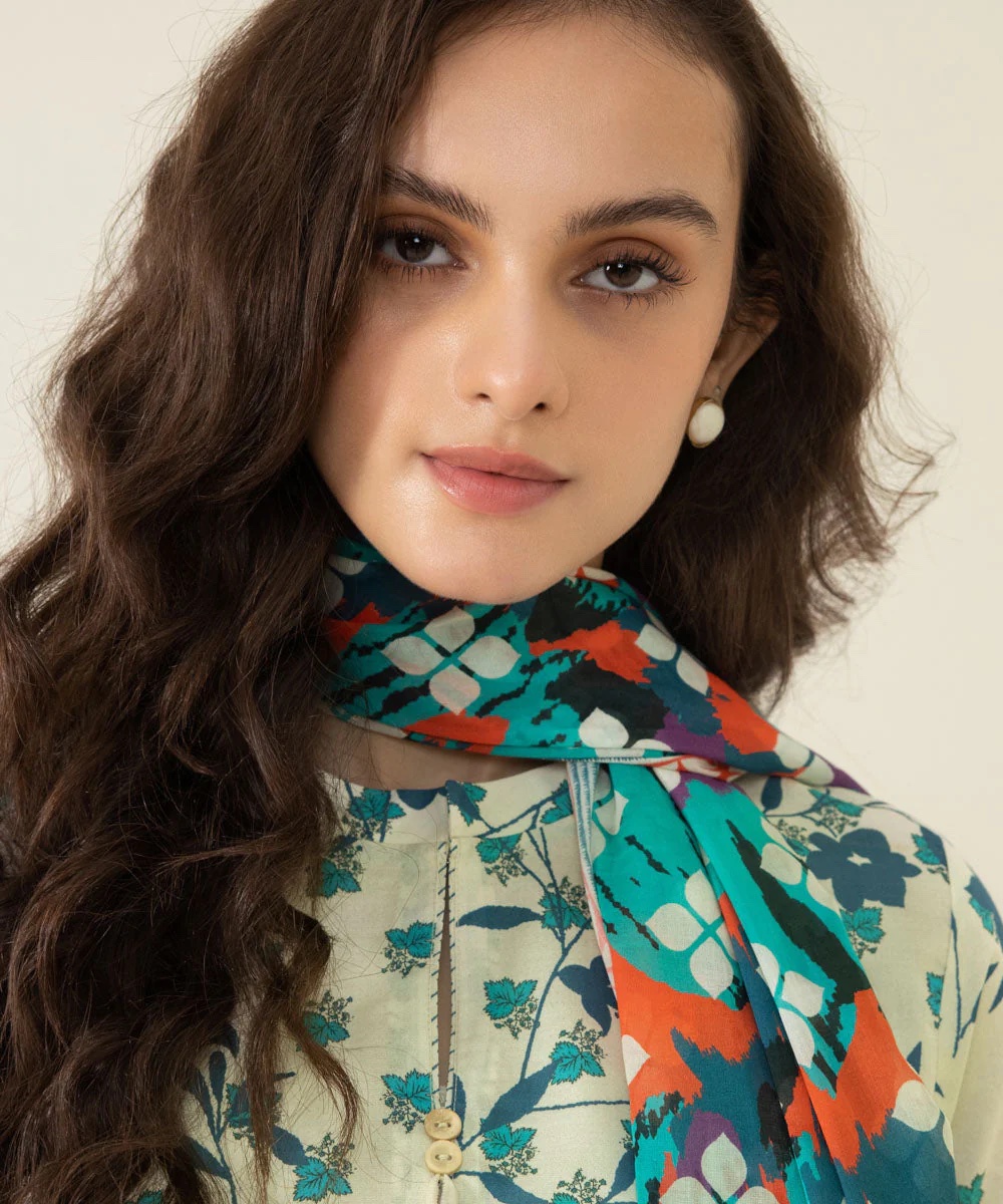 2 Piece - Printed Lawn Suit