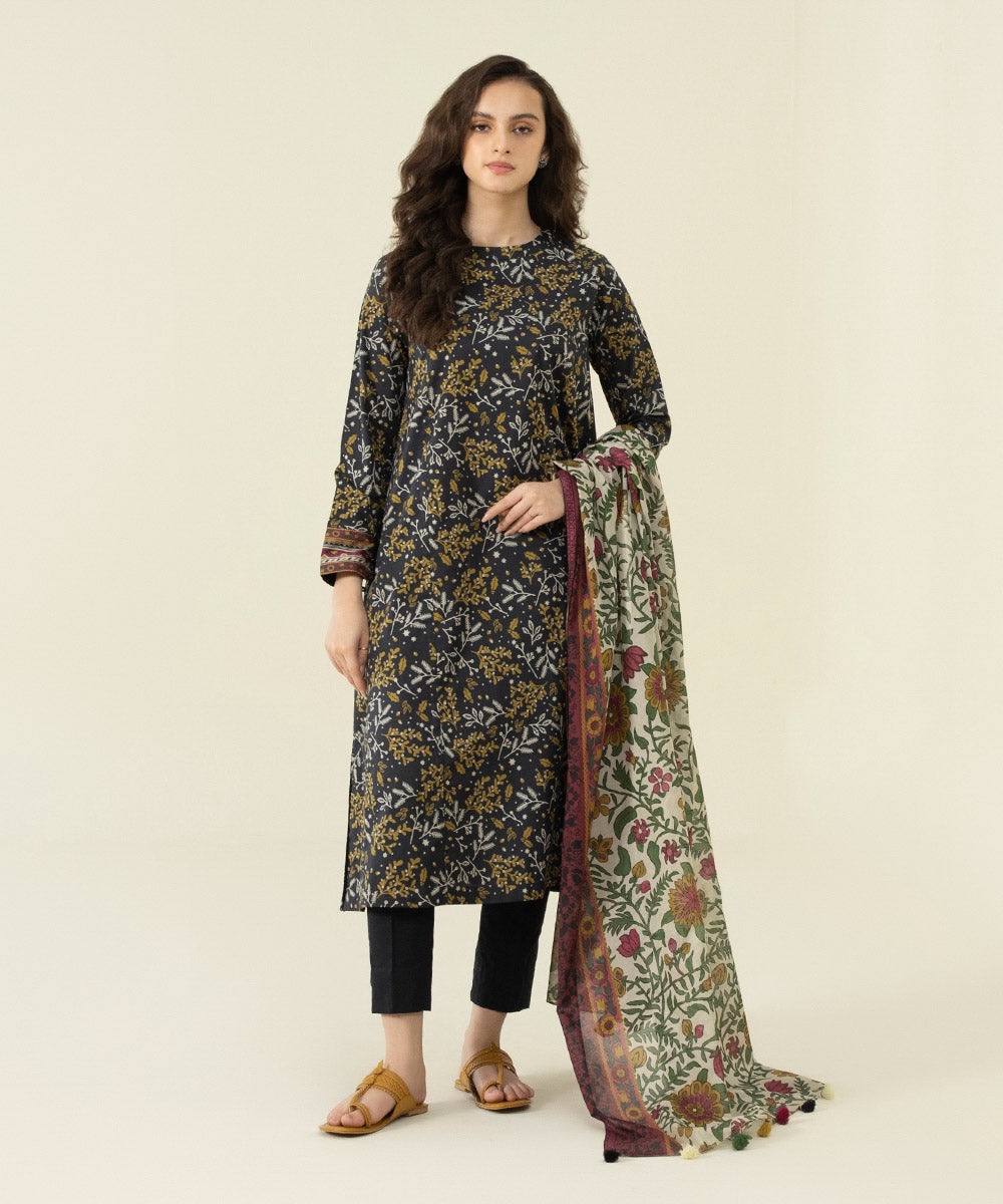 2 Piece - Printed Lawn Suit