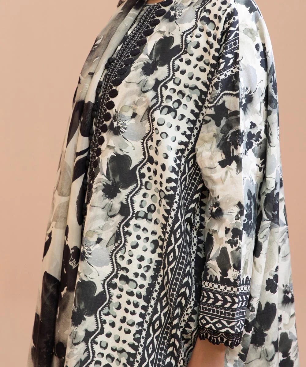3 Piece - Printed Lawn Suit