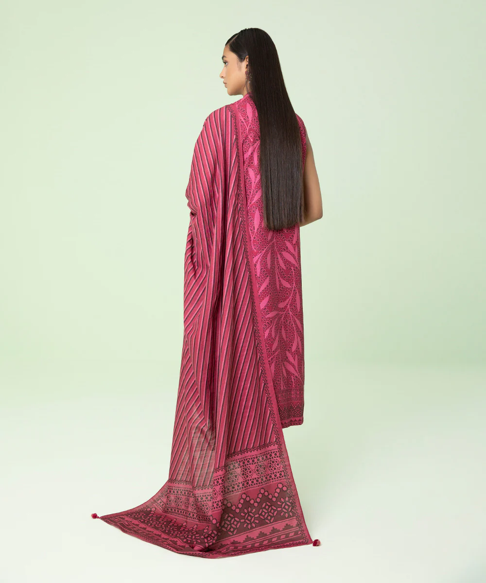 2 Piece - Printed Light Khaddar Suit