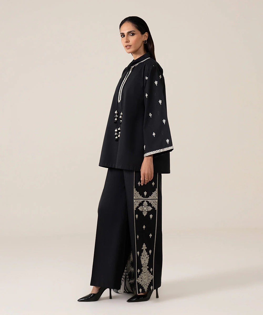 3 Piece - Dyed Embroidered Lawn Suit