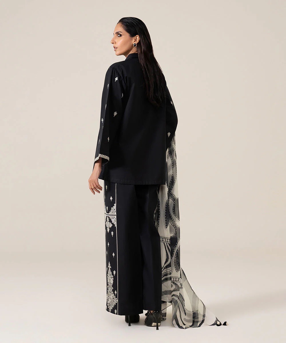 3 Piece - Dyed Embroidered Lawn Suit