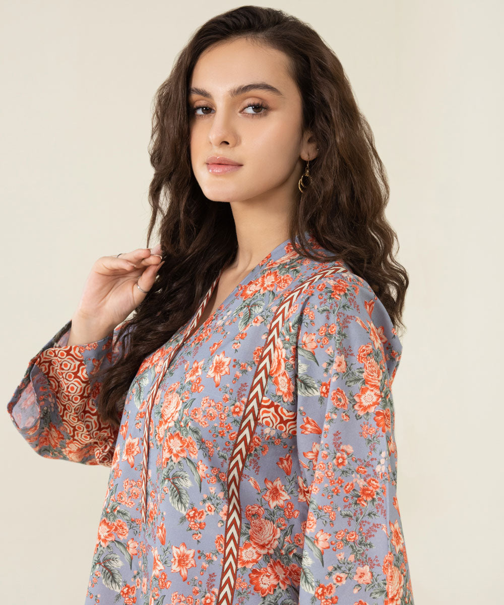 2 Piece - Printed Lawn Suit
