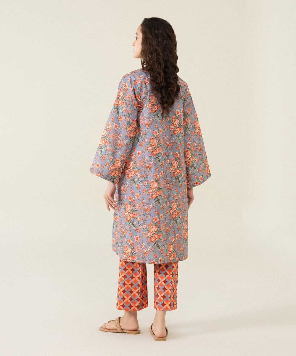 2 Piece - Printed Lawn Suit