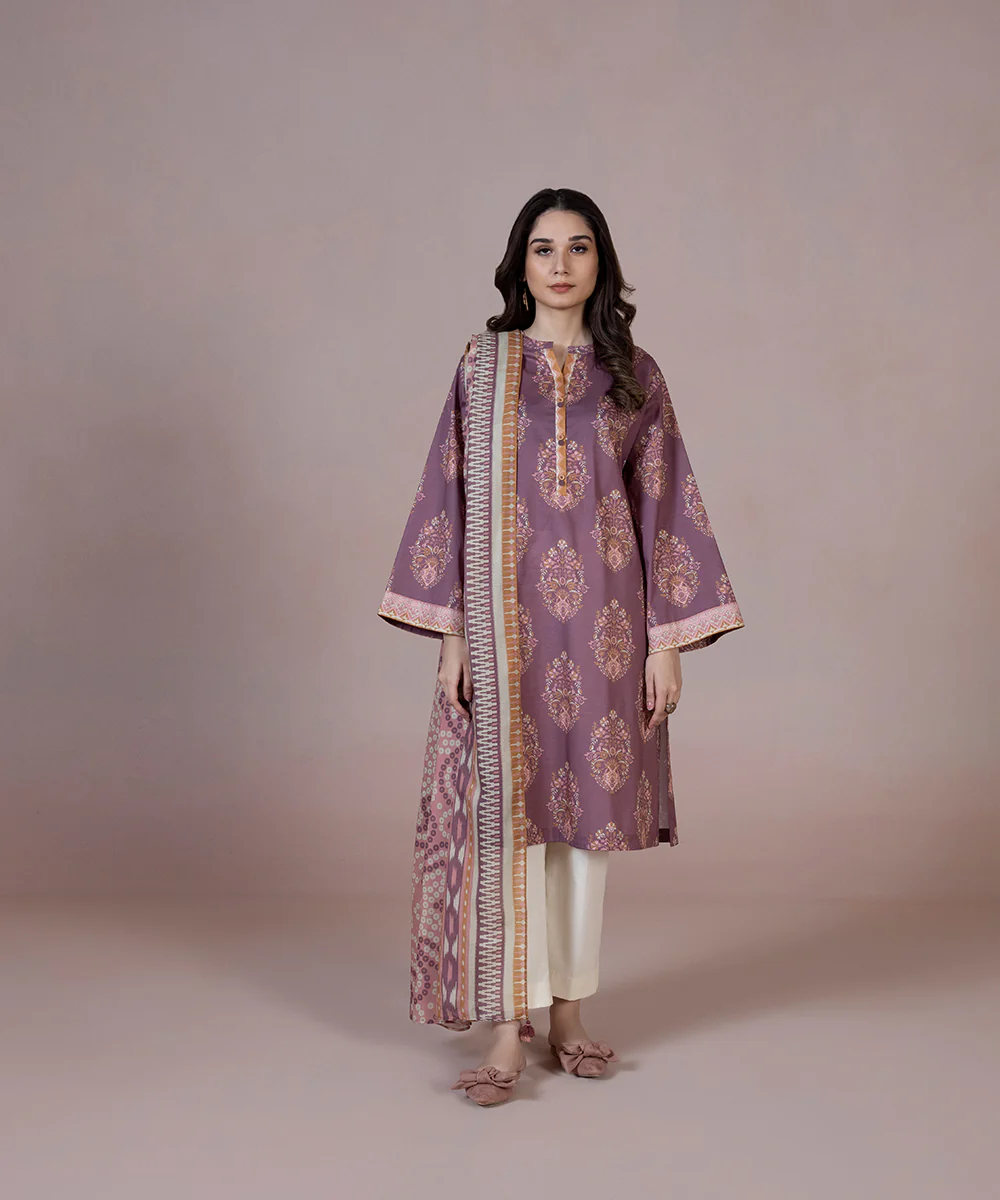 2 Piece – Printed Lawn Suit