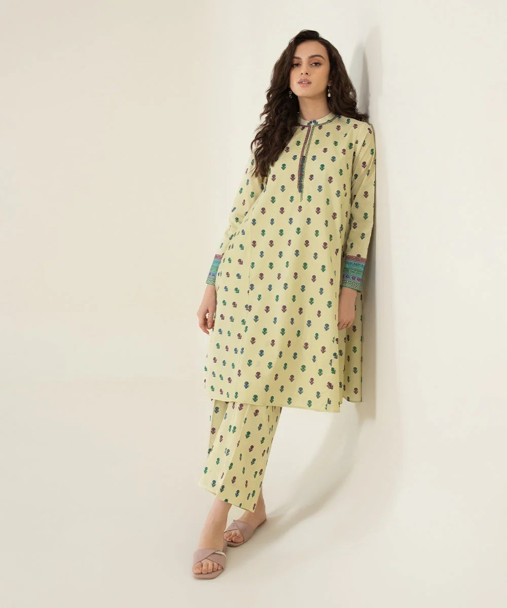2 Piece - Printed Lawn Suit
