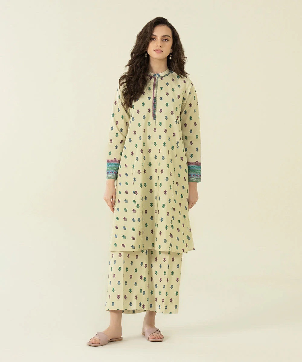 2 Piece - Printed Lawn Suit