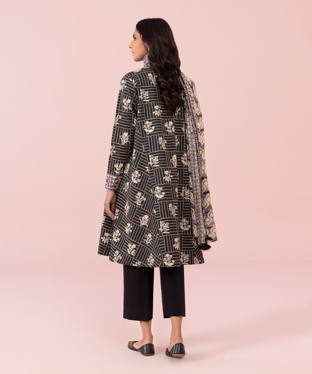 2 Piece - Printed Cambric Suit