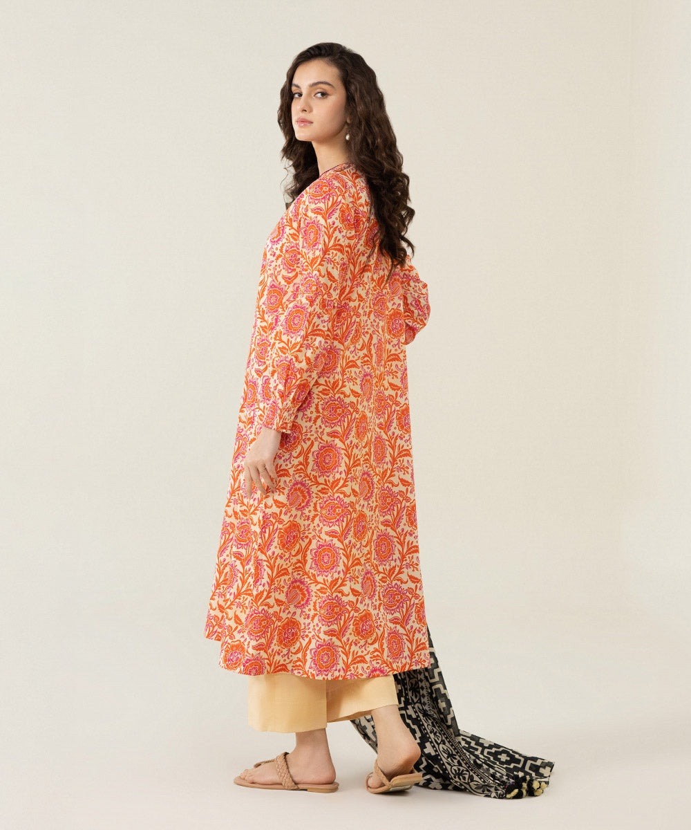 2 Piece - Printed Lawn Suit