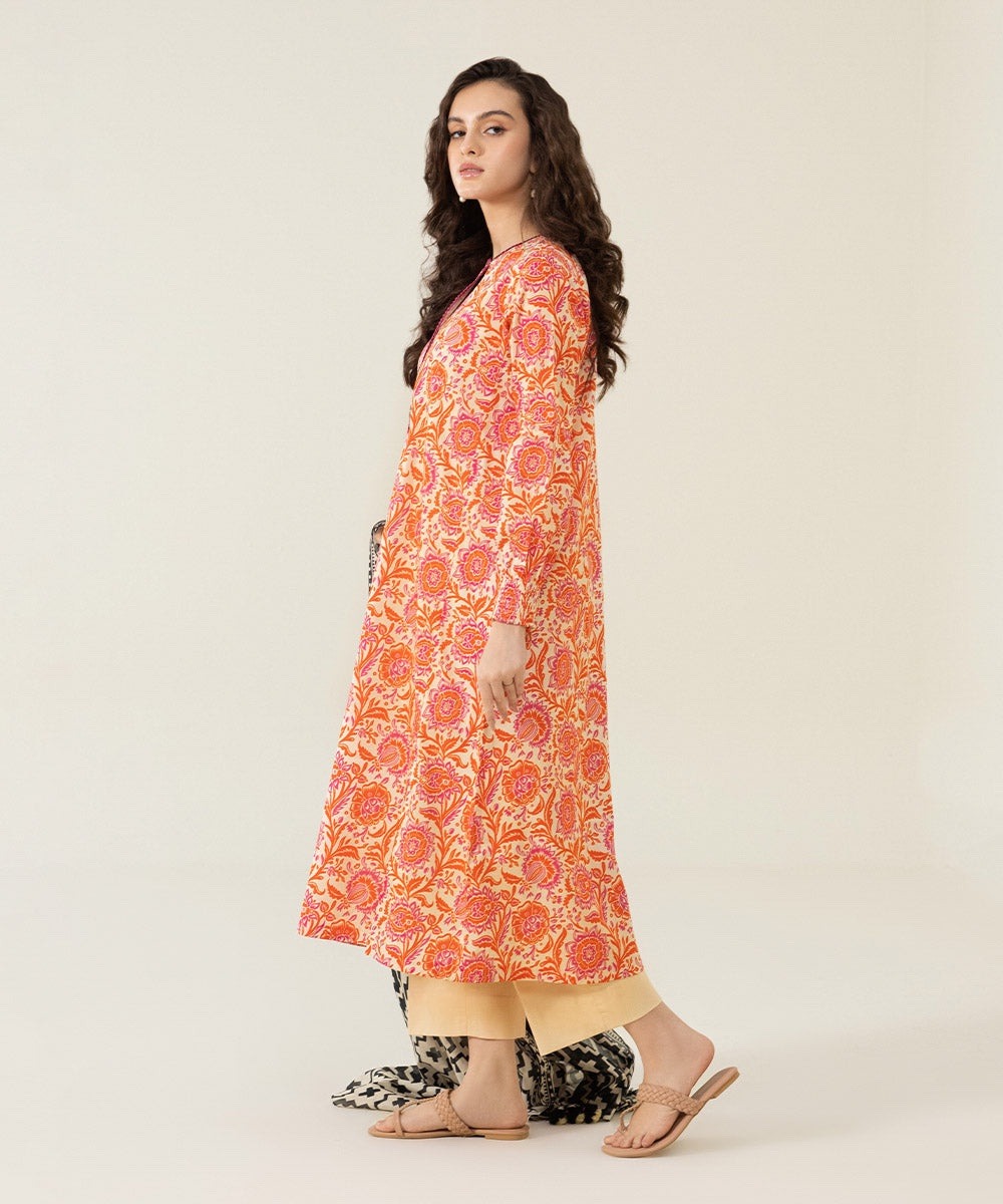 2 Piece - Printed Lawn Suit