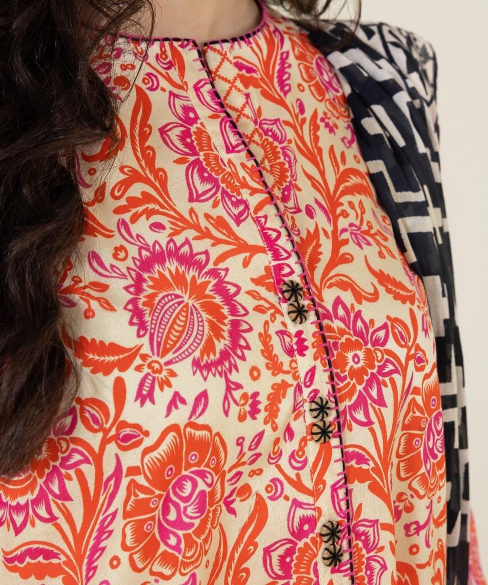 2 Piece - Printed Lawn Suit
