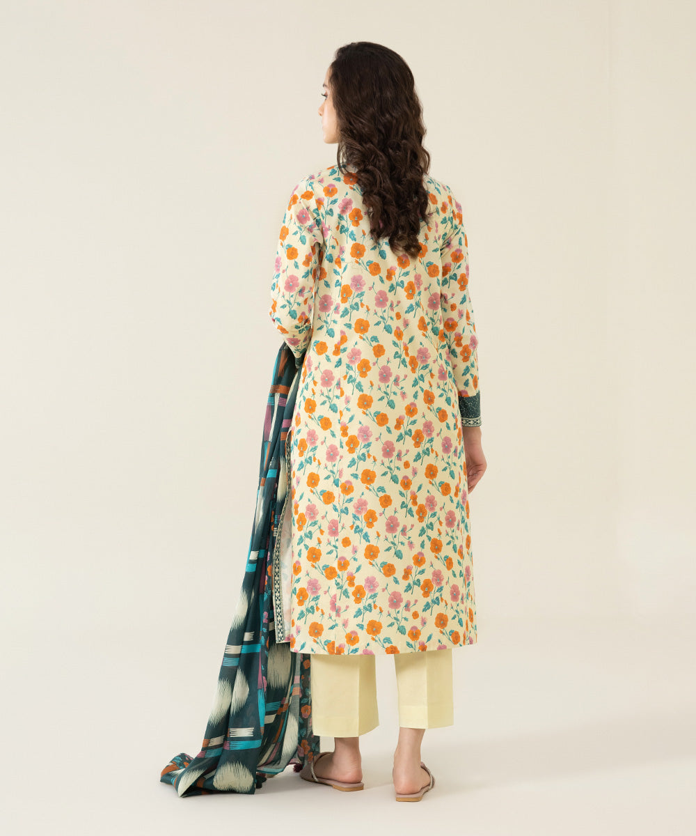 2 Piece - Printed Lawn Suit