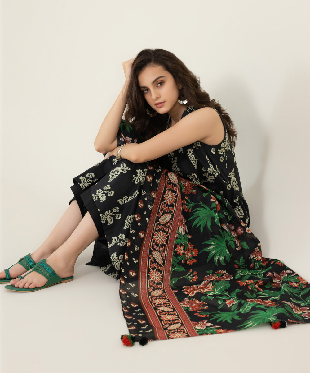 2 Piece - Printed Lawn Suit