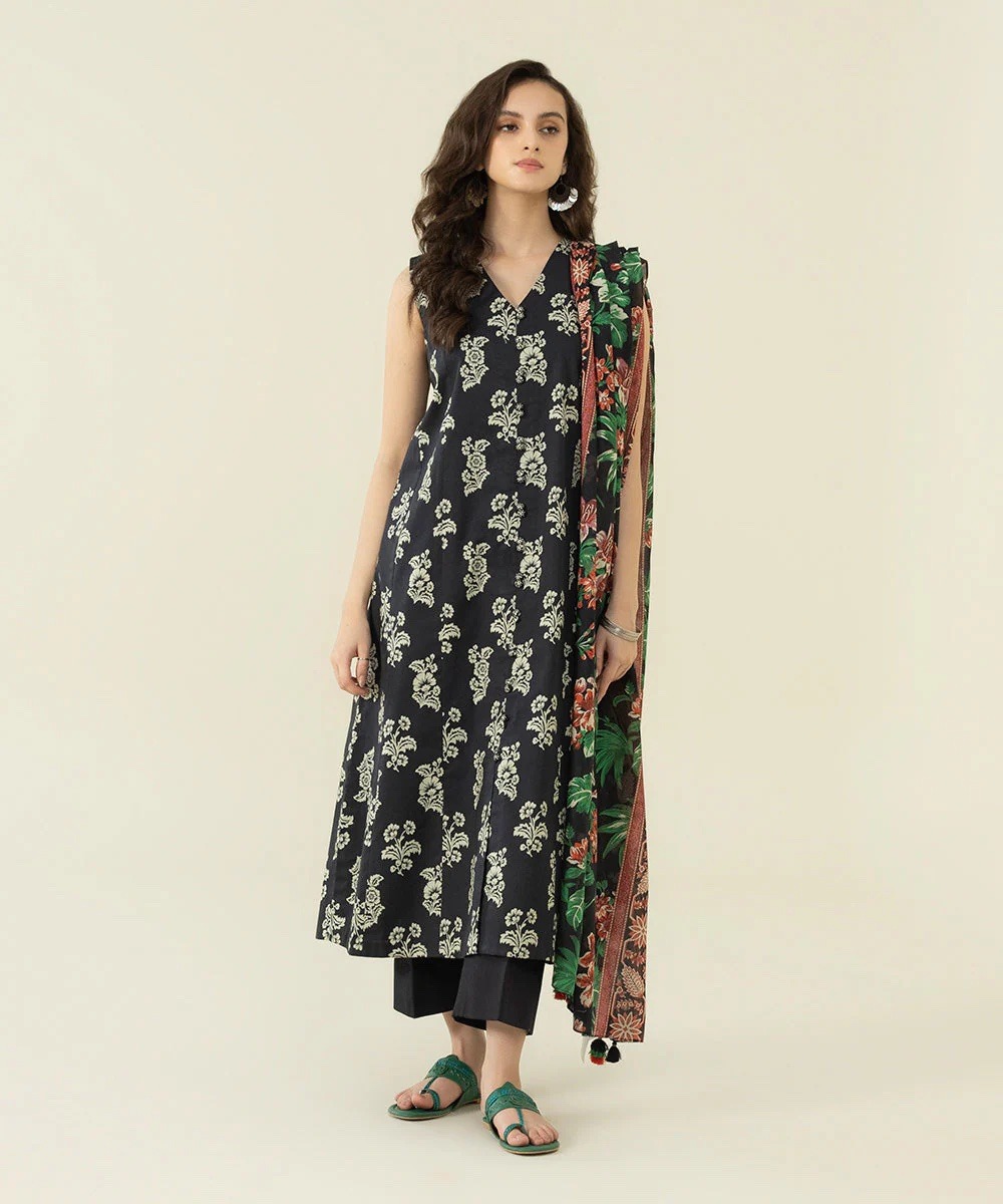 2 Piece - Printed Lawn Suit