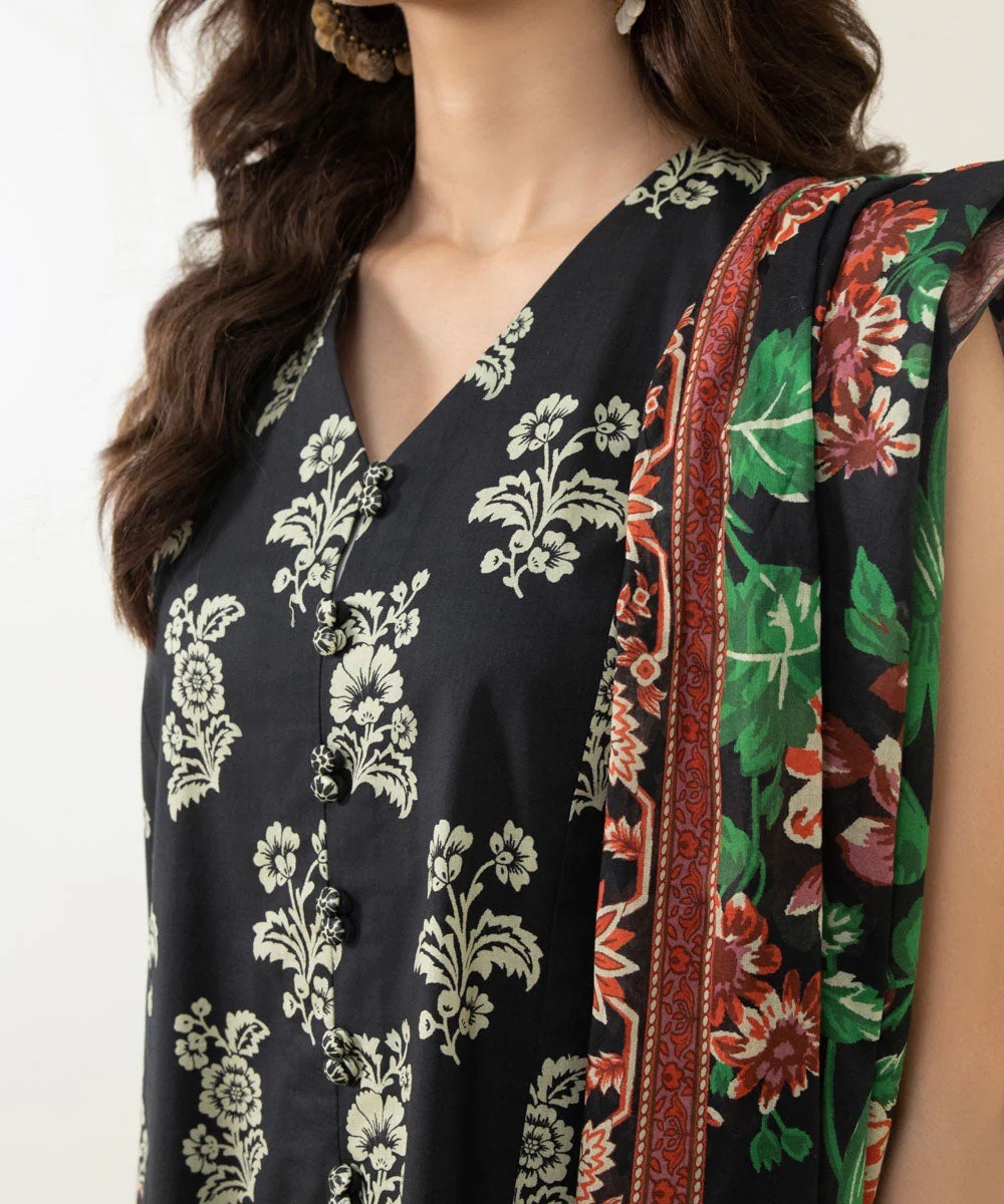 2 Piece - Printed Lawn Suit