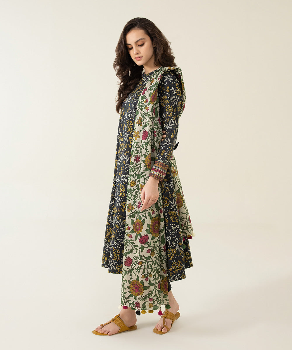 2 Piece - Printed Lawn Suit