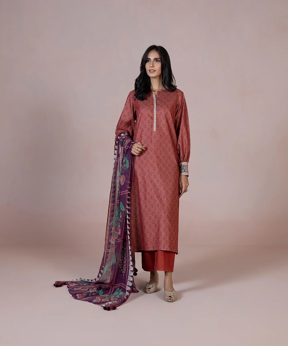 2 Piece – Printed Lawn Suit