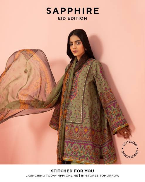 3 Piece - Embroidered Lawn Suit