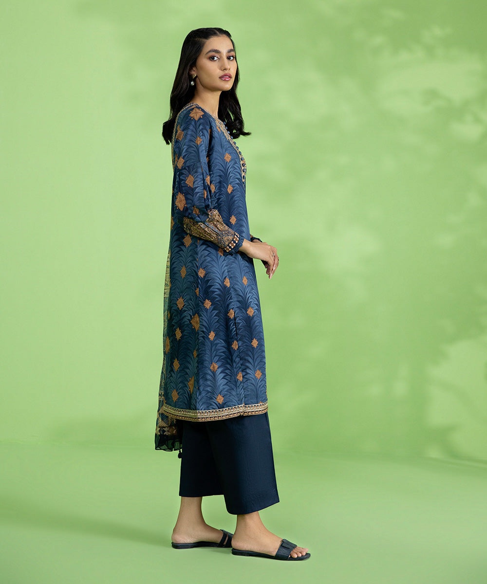 2 Piece - Embroidered Lawn Suit