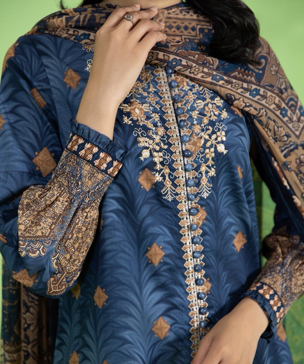 2 Piece - Embroidered Lawn Suit