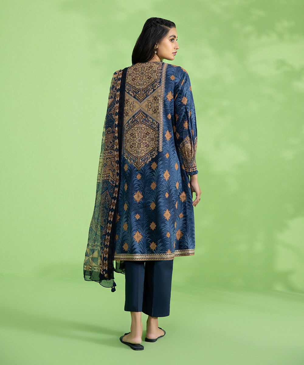 2 Piece - Embroidered Lawn Suit