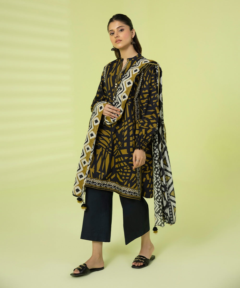 2 Piece - Printed Lawn Suit