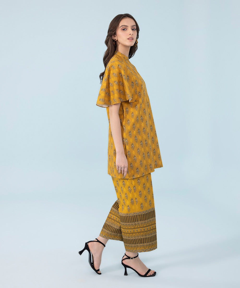 2 Piece - Printed Khaddar Suit