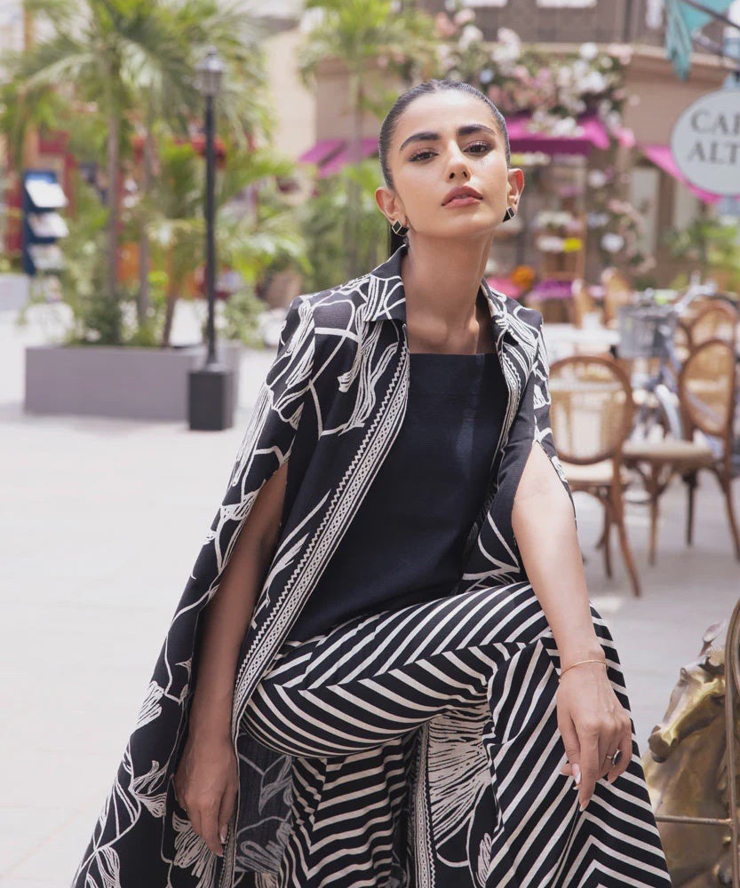 2 Piece - Printed Khaddar Suit