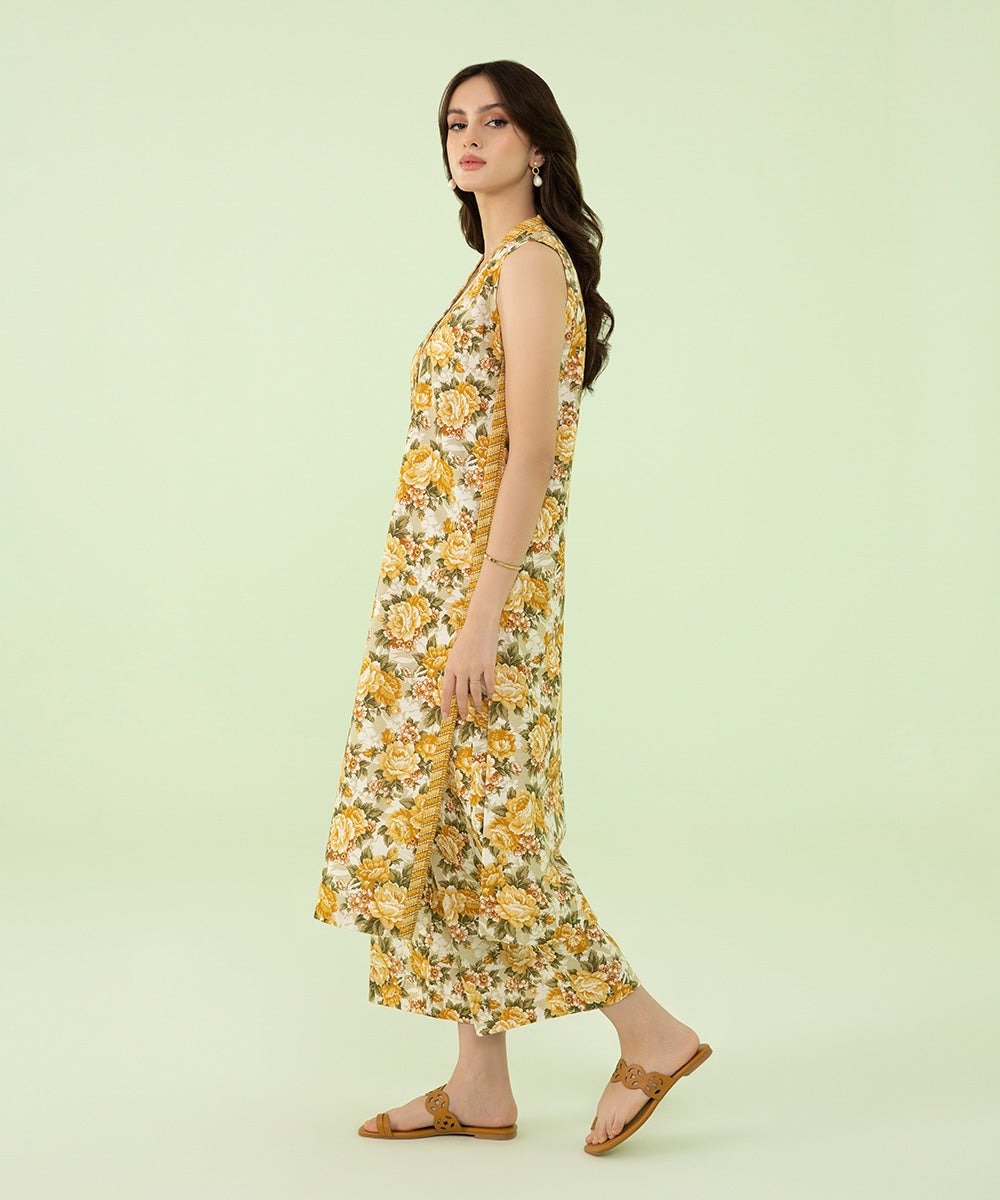 2 PIECE - PRINTED KHADDAR SUIT