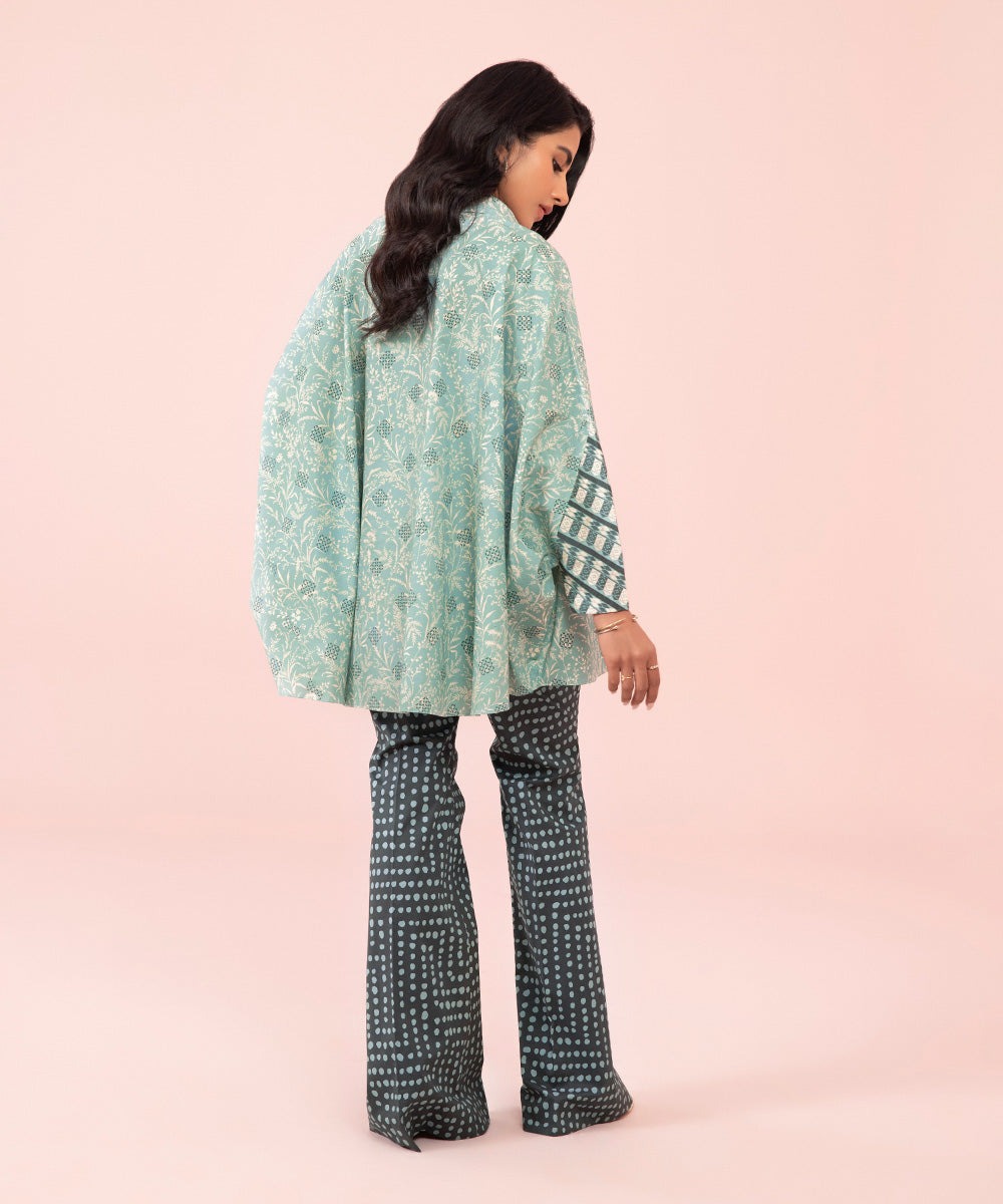 2 Piece - Printed Cambric Suit