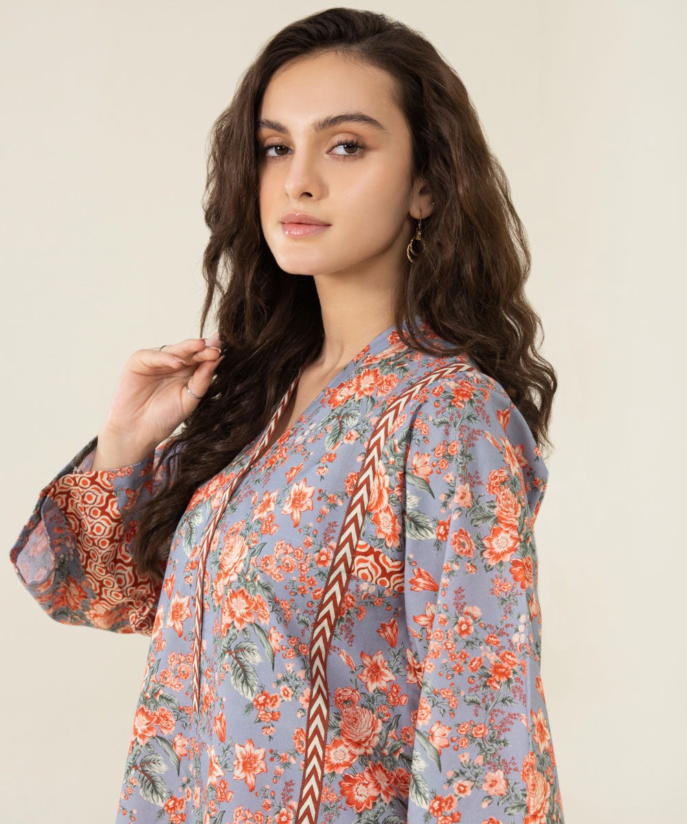 2 Piece - Printed Lawn Suit