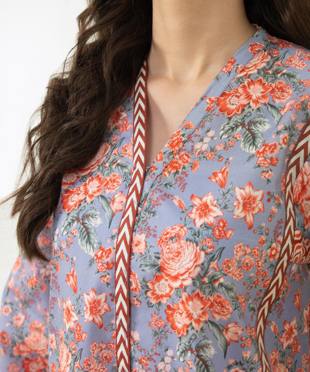 2 Piece - Printed Lawn Suit