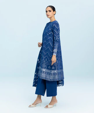 3 Piece - Dyed Jacquard Suit