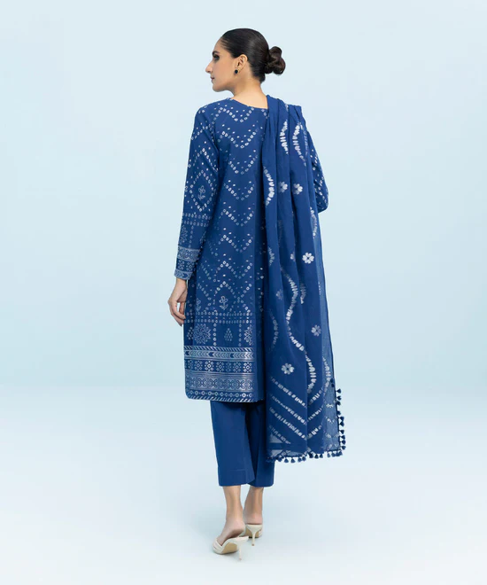 3 Piece - Dyed Jacquard Suit