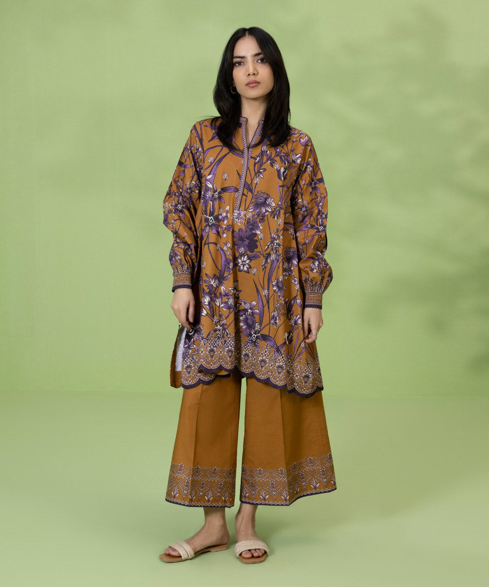 2 Piece - Printed Lawn Suit