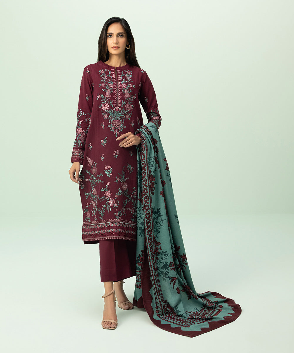 3 Piece - Cotton Karandi Suit